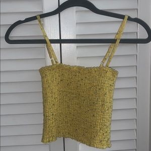 Yellow Brandy Melville Tank Top